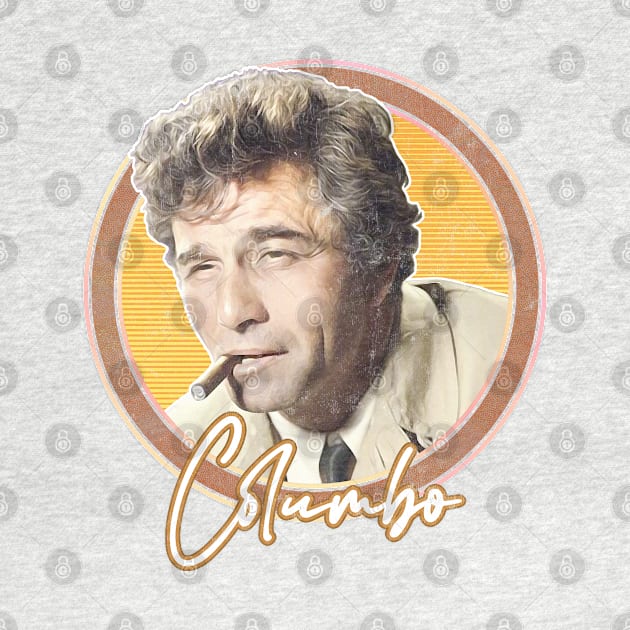 Columbo / Vintage Faded Style TV Fan Design by DankFutura